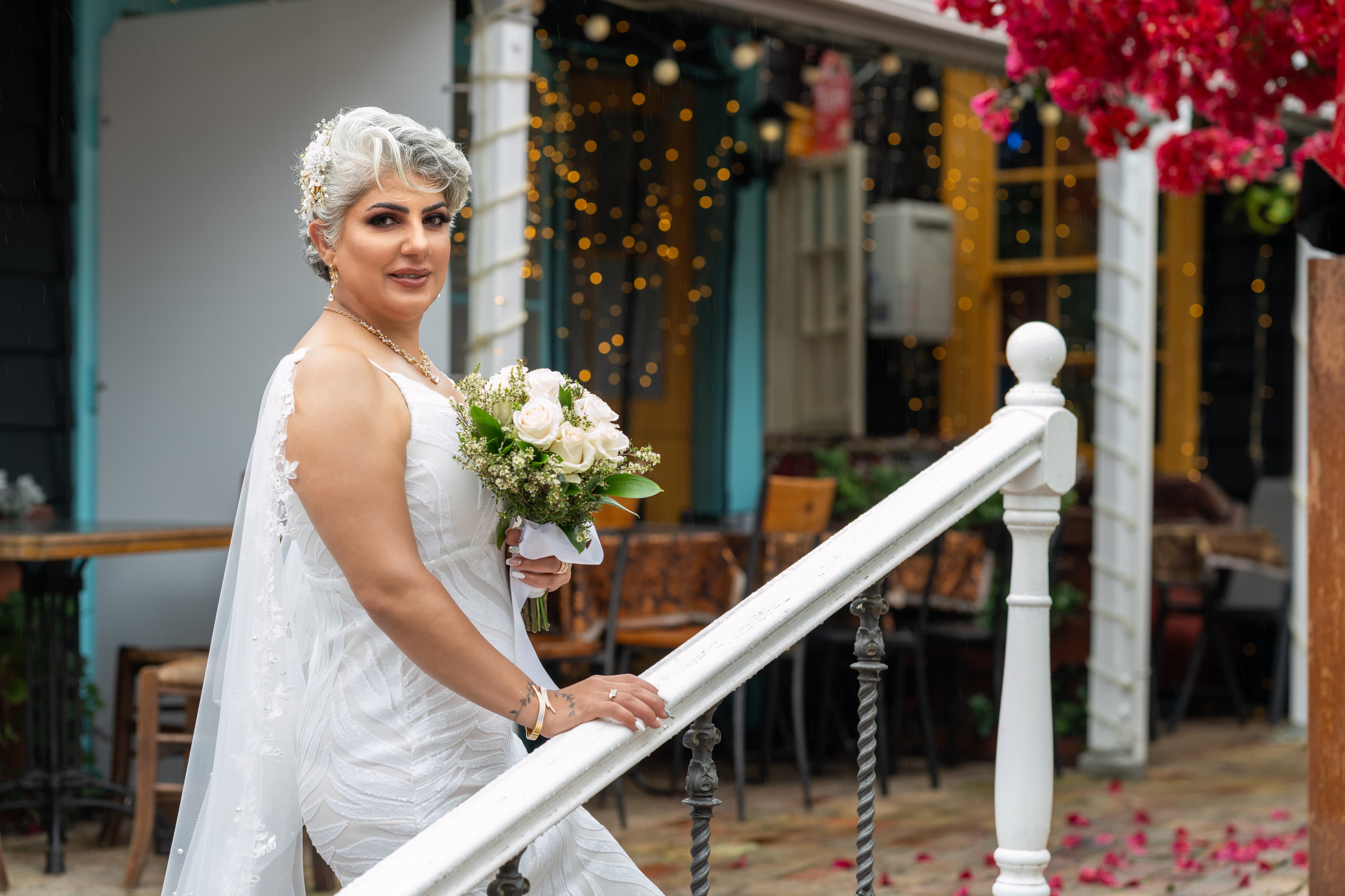 Western wedding bride