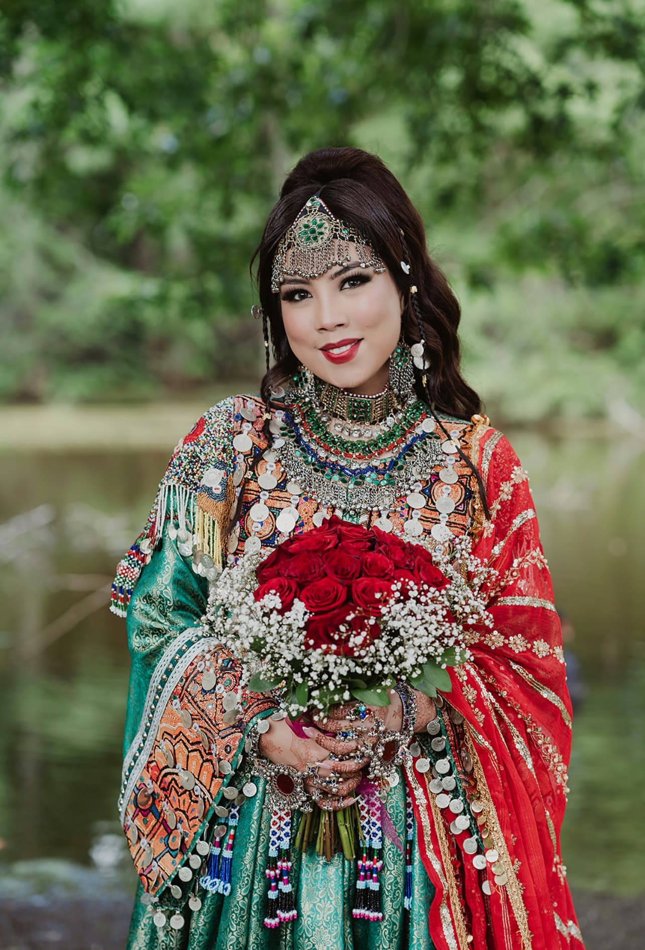 Cultural wedding makeup